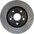127.44146L by CENTRIC - Sport Drilled & Slotted Rotor, Left