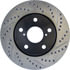 127.44147CL by CENTRIC - Sportstop Cryo Drilled & Slotted Rotor, Left