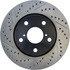 127.44147R by CENTRIC - Slotted Drilled Rotor