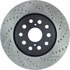 127.44148L by CENTRIC - Slotted Drilled Rotor