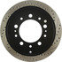 127.44157L by CENTRIC - Slotted Drilled Rotor