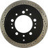 127.44157R by CENTRIC - Slotted Drilled Rotor