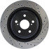 127.44158L by CENTRIC - Sport Drilled & Slotted Rotor, Left