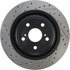 127.44158R by CENTRIC - Sport Drilled & Slotted Rotor, Right