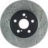 127.44160L by CENTRIC - Slotted Drilled Rotor