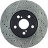 127.44160R by CENTRIC - Slotted Drilled Rotor