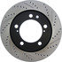 127.44162CL by CENTRIC - Sportstop Cryo Drilled & Slotted Rotor, Left