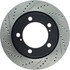 127.44162R by CENTRIC - Slotted Drilled Rotor