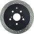 127.44166R by CENTRIC - Sport Drilled & Slotted Rotor, Right