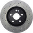 127.44171R by CENTRIC - Slotted Drilled Rotor