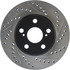 127.44172L by CENTRIC - Slotted Drilled Rotor