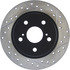 127.44179L by CENTRIC - Slotted Drilled Rotor