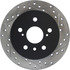 127.44188L by CENTRIC - Slotted Drilled Rotor