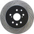 127.44189R by CENTRIC - StopTech Sport Slotted & Drilled Rotor