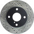 127.45034L by CENTRIC - Slotted Drilled Rotor