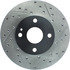 127.45040L by CENTRIC - Slotted Drilled Rotor