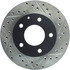 127.45048L by CENTRIC - Slotted Drilled Rotor