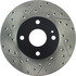 127.45050R by CENTRIC - Slotted Drilled Rotor