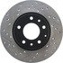 127.45051R by CENTRIC - Slotted Drilled Rotor