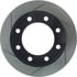 Centric 126.65113CSR Disc Brake Rotor Cryo Sport Slotted Rotor, Right