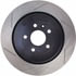 Centric 126.65137CSR Disc Brake Rotor Cryo Sport Slotted Rotor, Right