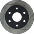 Centric 126.66009CSL Disc Brake Rotor Cryo Sport Slotted Rotor, Left