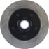 Centric 126.66025CSL Disc Brake Rotor and Hub Assembly Cryo Sport Slotted Rotor, Left