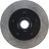 Centric 126.66025CSR Disc Brake Rotor and Hub Assembly Cryo Sport Slotted Rotor, Right