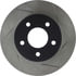Centric 126.66046CSL Disc Brake Rotor Cryo Sport Slotted Rotor, Left