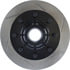 Centric 126.67040CSL Disc Brake Rotor and Hub Assembly Cryo Sport Slotted Rotor, Left