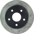 Centric 126.67043CSL Disc Brake Rotor Cryo Sport Slotted Rotor, Left