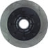 Centric 126.67030CSL Disc Brake Rotor and Hub Assembly Cryo Sport Slotted Rotor, Left