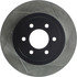 Centric 126.67057CSL Disc Brake Rotor Cryo Sport Slotted Rotor, Left