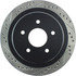 127.62062R by CENTRIC - Slotted Drilled Rotor