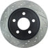 Centric 127.62064CR Disc Brake Rotor Sportstop Cryo Drilled & Slotted Rotor, Right