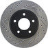 Centric 127.62068R Disc Brake Rotor Slotted Drilled Rotor