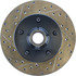 127.62000R by CENTRIC - Slotted Drilled Rotor