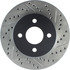 127.62072L by CENTRIC - Slotted Drilled Rotor