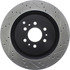 Centric 127.62076L Disc Brake Rotor Slotted Drilled Rotor