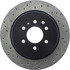 127.62083R by CENTRIC - Slotted Drilled Rotor