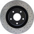 127.62085L by CENTRIC - Slotted Drilled Rotor