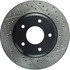 127.62089L by CENTRIC - Slotted Drilled Rotor