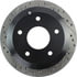 Centric 127.62090CR Disc Brake Rotor Sportstop Cryo Drilled & Slotted Rotor, Right