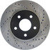 127.62095L by CENTRIC - Slotted Drilled Rotor