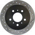 127.62097L by CENTRIC - Slotted Drilled Rotor