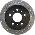 127.62097R by CENTRIC - Slotted Drilled Rotor