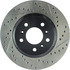 127.62098L by CENTRIC - Slotted Drilled Rotor