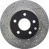 127.62104R by CENTRIC - Slotted Drilled Rotor