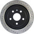 127.62105CL by CENTRIC - Sportstop Cryo Drilled & Slotted Rotor, Left