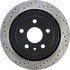 127.62105CR by CENTRIC - Sportstop Cryo Drilled & Slotted Rotor, Right
